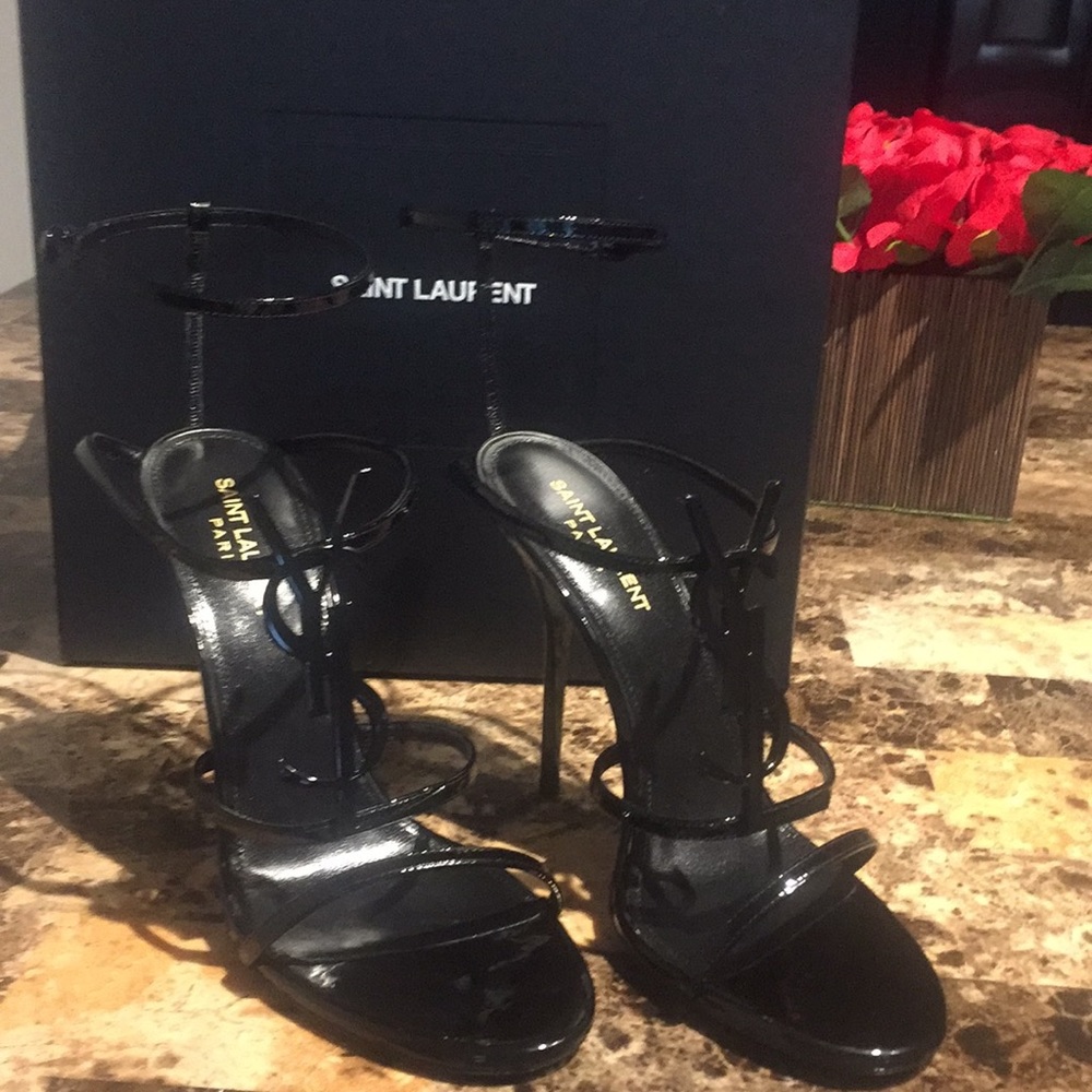 Yves Saint Laurent Cassandra Opium Sandal heels